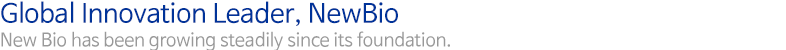 Global Innovation Leader, NewBio Global Innovation Leader, NewBio